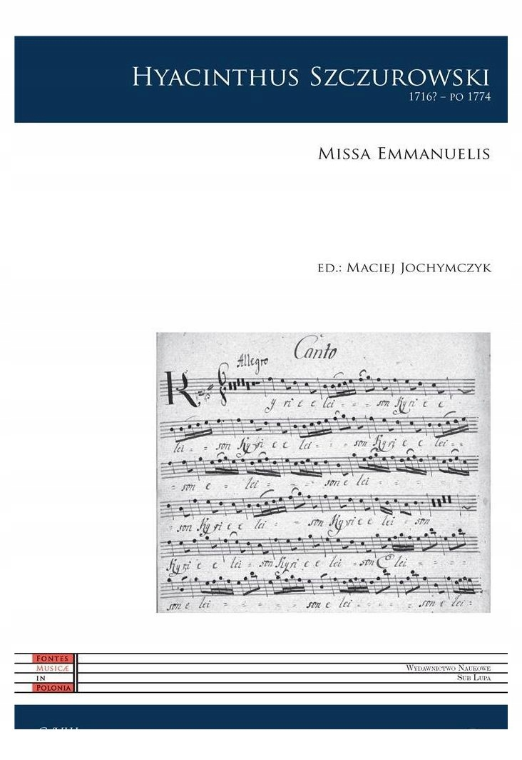 MISSA EMMANUELIS [KSIĄŻKA]