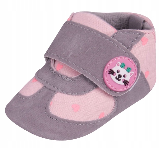 

Buciki Niemowlęce Antypoślizgowe Zapięcie na rzep