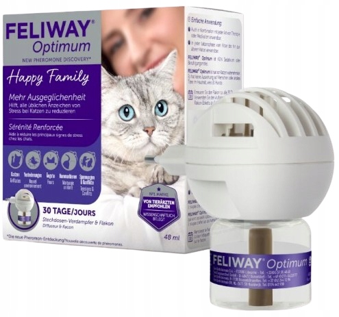 Levně Feliway Optimum komplet difuzér náplň Feromony Pro Kočky 48 ml