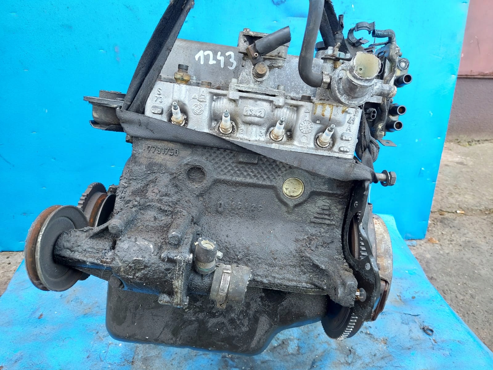 engine FIAT CINQUCENTO 0.9 B 7731750 112.639KM