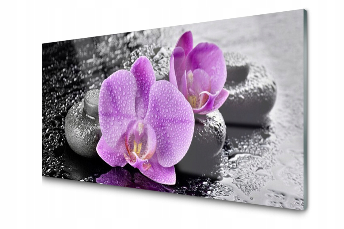 

Panel szklany Płytka Storczyk Kwiaty Zen 140x70