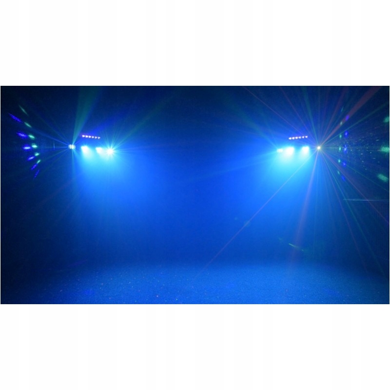 LIGHT4ME BELKA LASER STROBOSKOP LED PAR DERBY UV IR multiefekt Model DERBY LED PAR UV