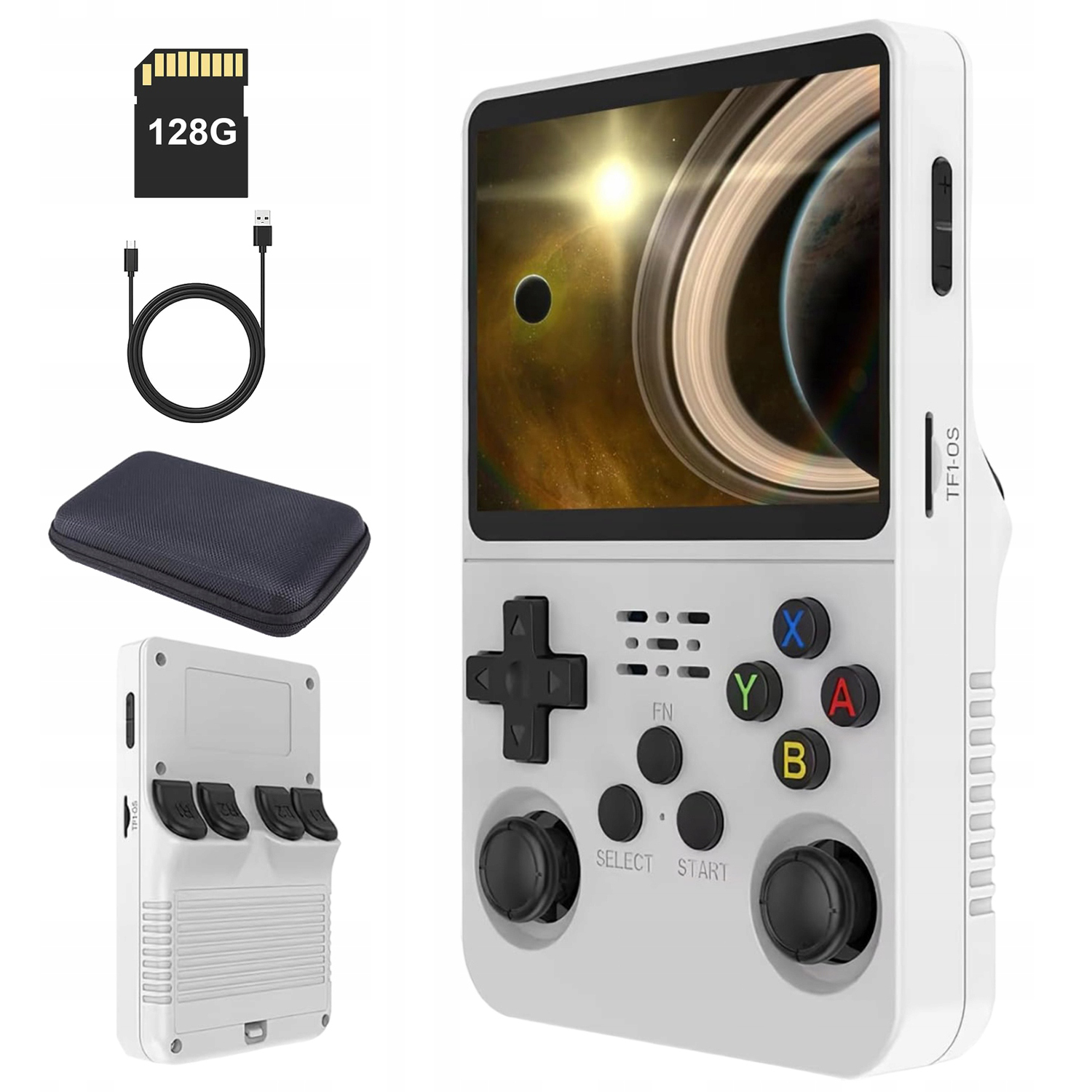 Herní Konzole R36S 21000 G 128 G Linux Ultra Silná S Joystickem