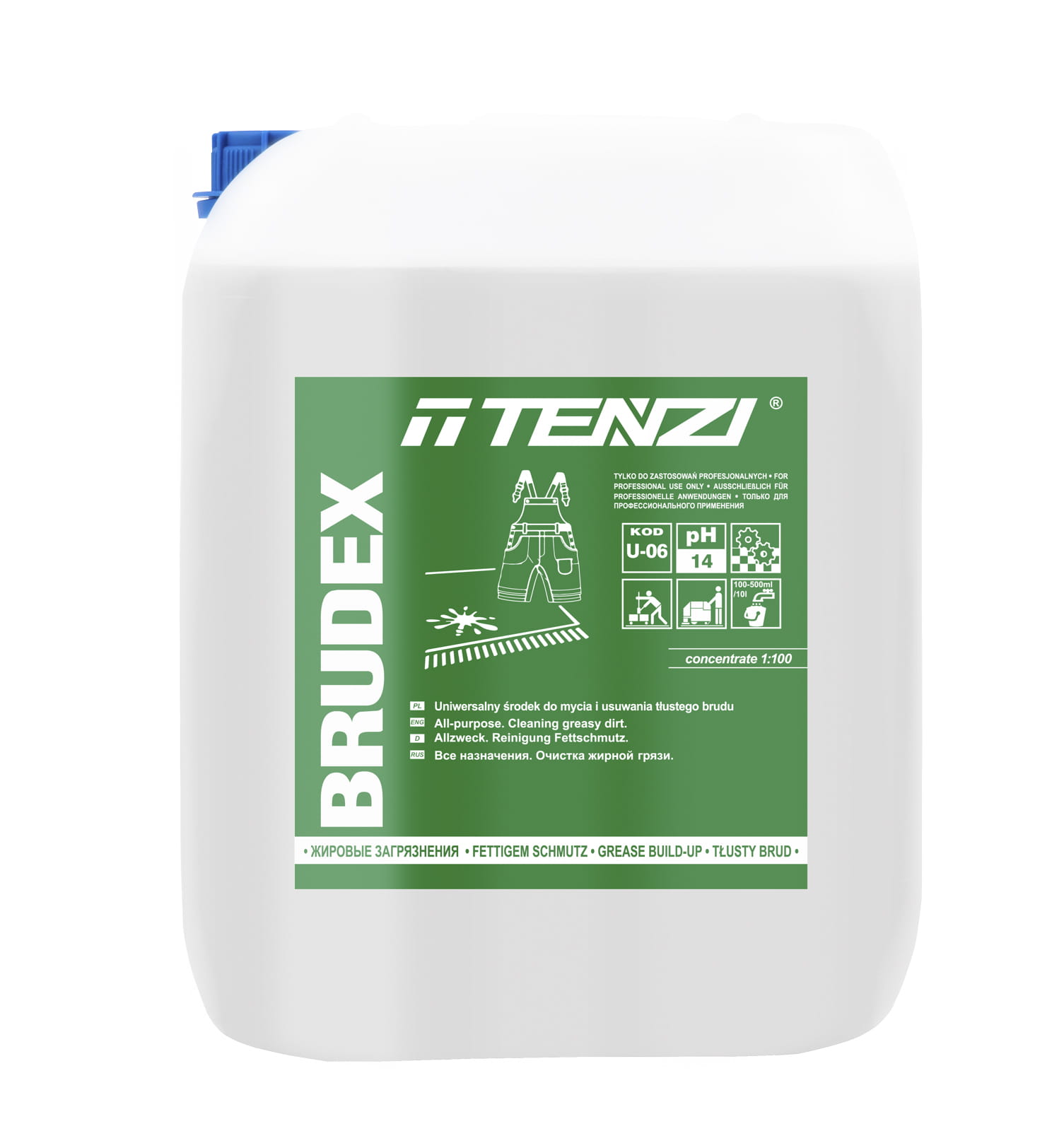 

Brudex U06 Tenzi 10L Uniwersalny do tłustego brudu