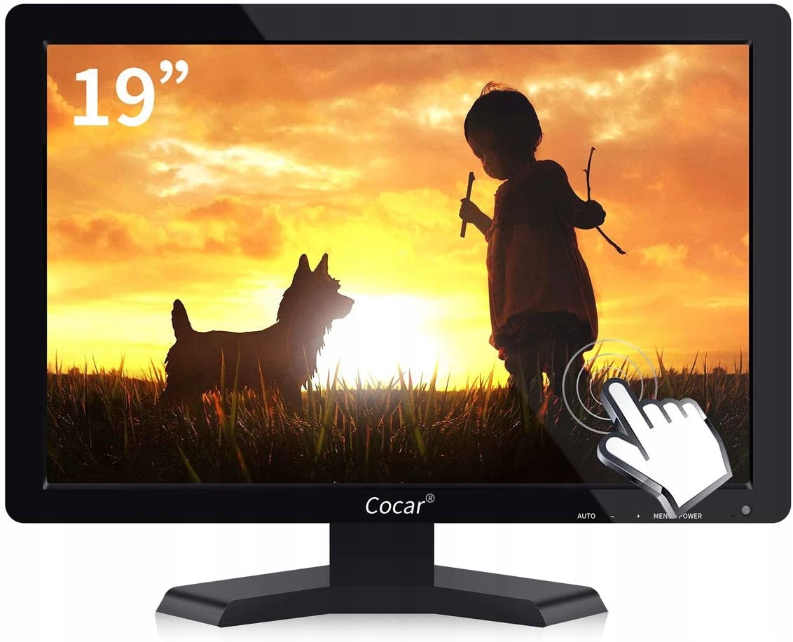 Monitor Cocar 17/19E Ekran dotykowy 19-calowy LED PC wbudowane głośniki