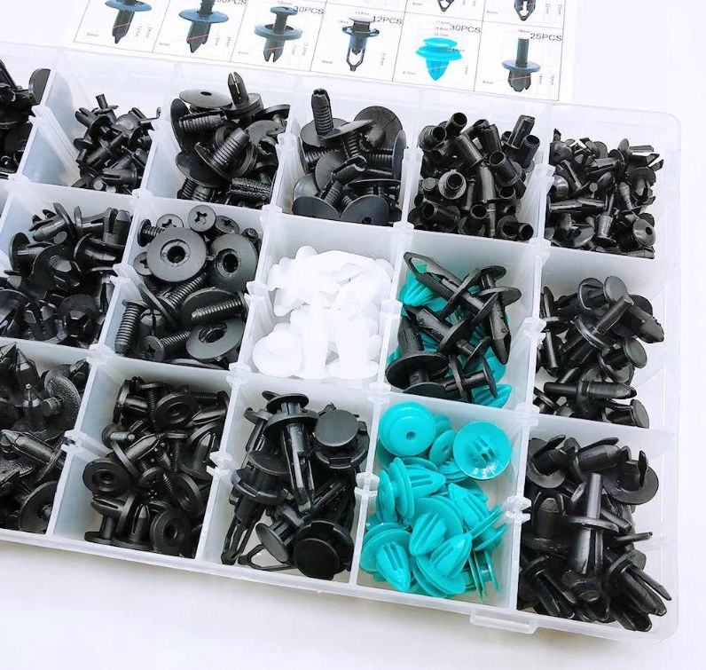 Zestaw spinek klipsow kolkow 456 szt samochodowych Car type 4x4 SUV Passenger cars Cargo vans Trucks RVs Buses Undefined