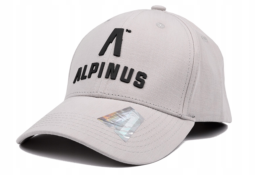 

Czapka z daszkiem Alpinus Classic jasnoszara
