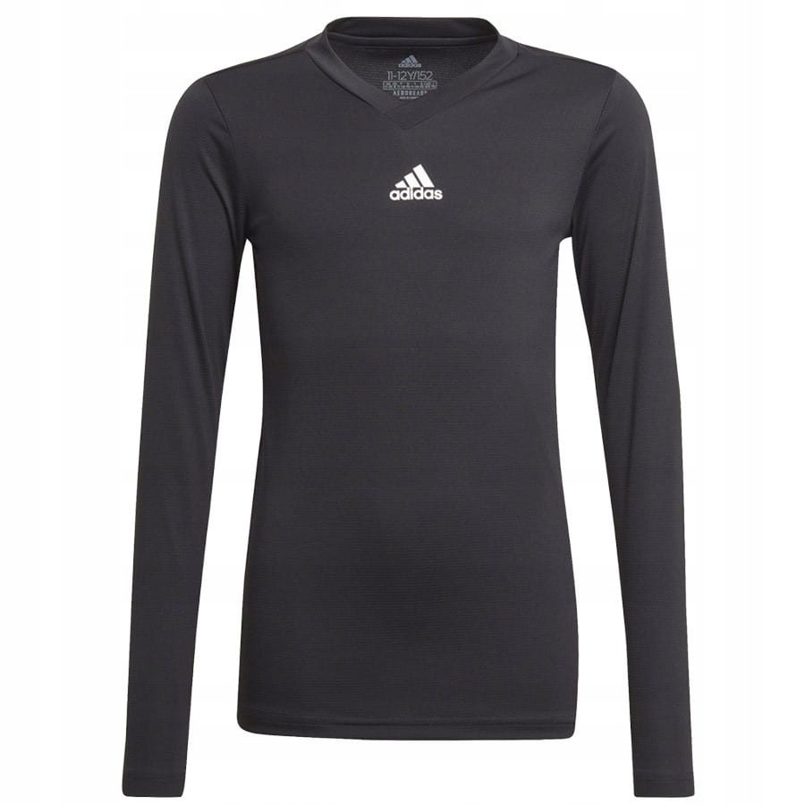 Koszulka adidas Team Base Tee Ls Junior GN5710 Czarny, 176 CM Czarny, 176