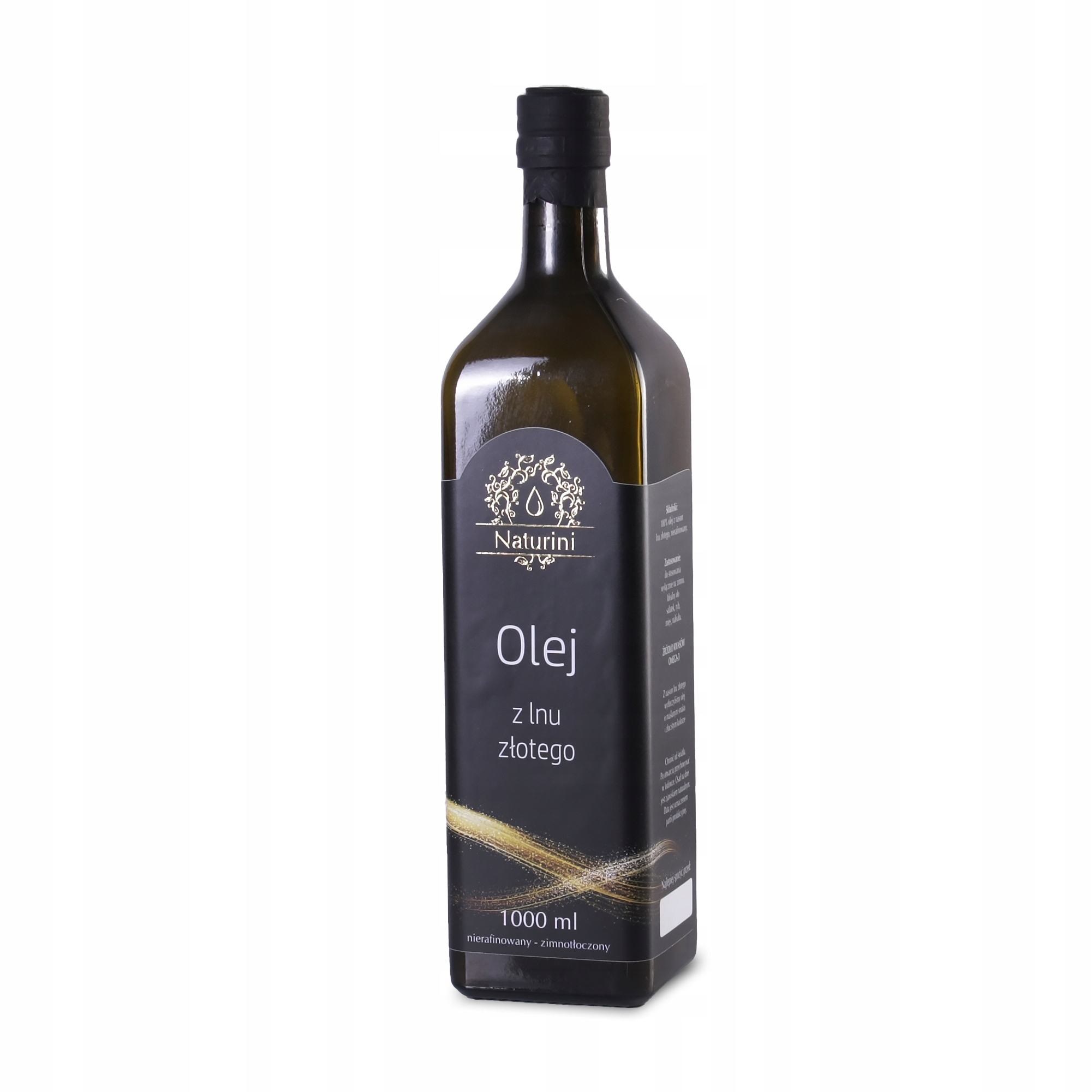 Levně Lněný olej ze zlatého lnu 1000 ml NaturOil