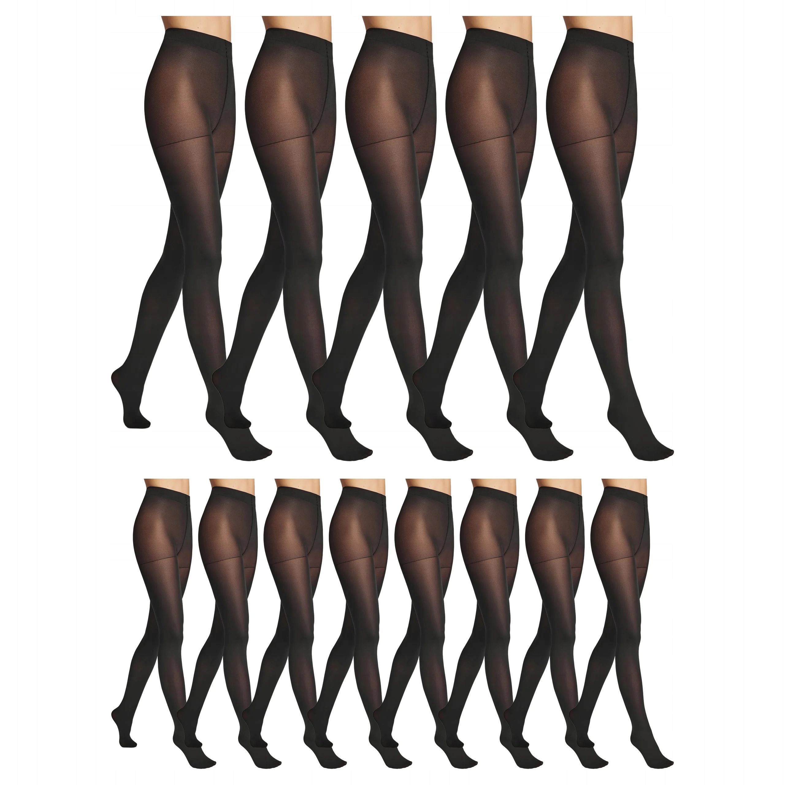 13 x Zdravotní punčocháče proti křečovým žilám Relax 80 den Marilyn Nero 4-L