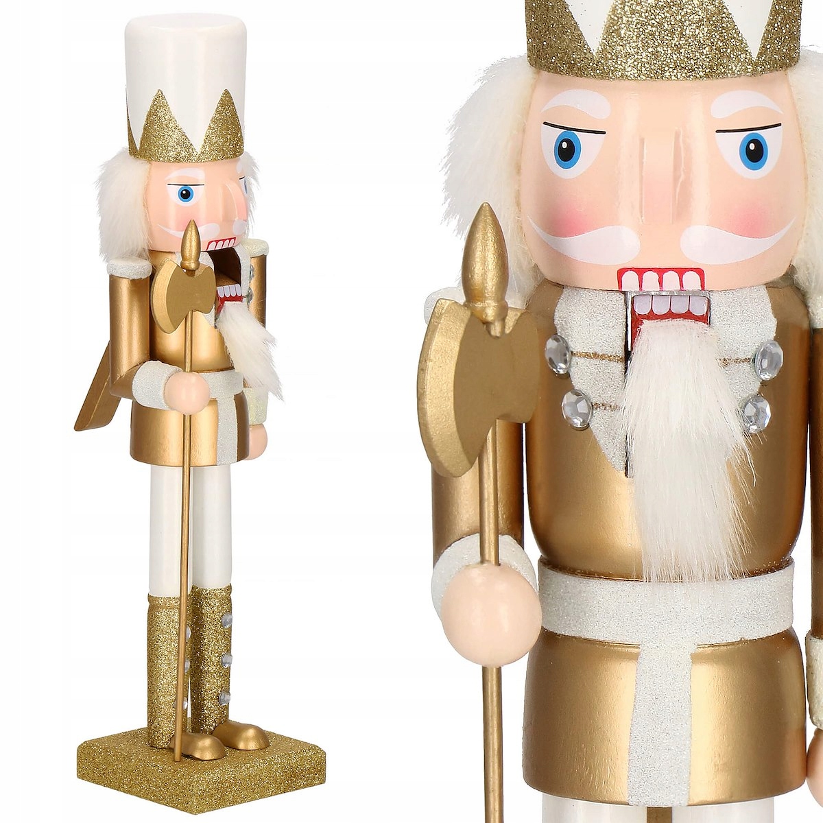 

Dziadek Do Orzechów Figurka Świąteczna 38cm Ozdoba