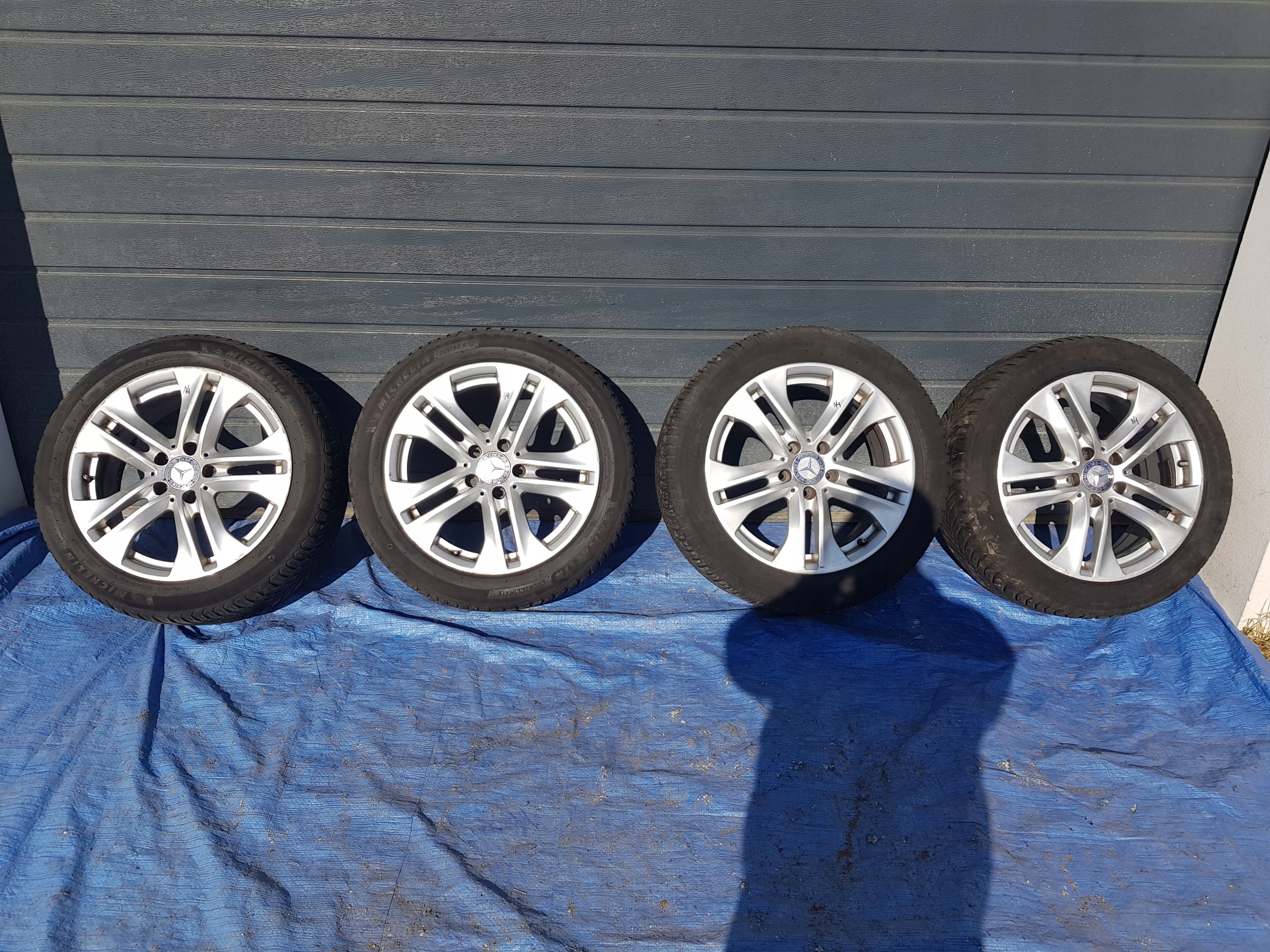 MERCEDES W207 C207 wheels disc discs 17''