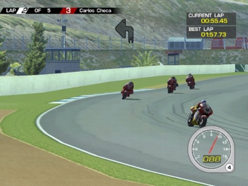 Moto GP: Ultimate Racing Technology Game Mode singleplayer