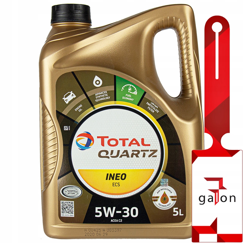 

Total Quartz Ineo Ecs 5W30 5L