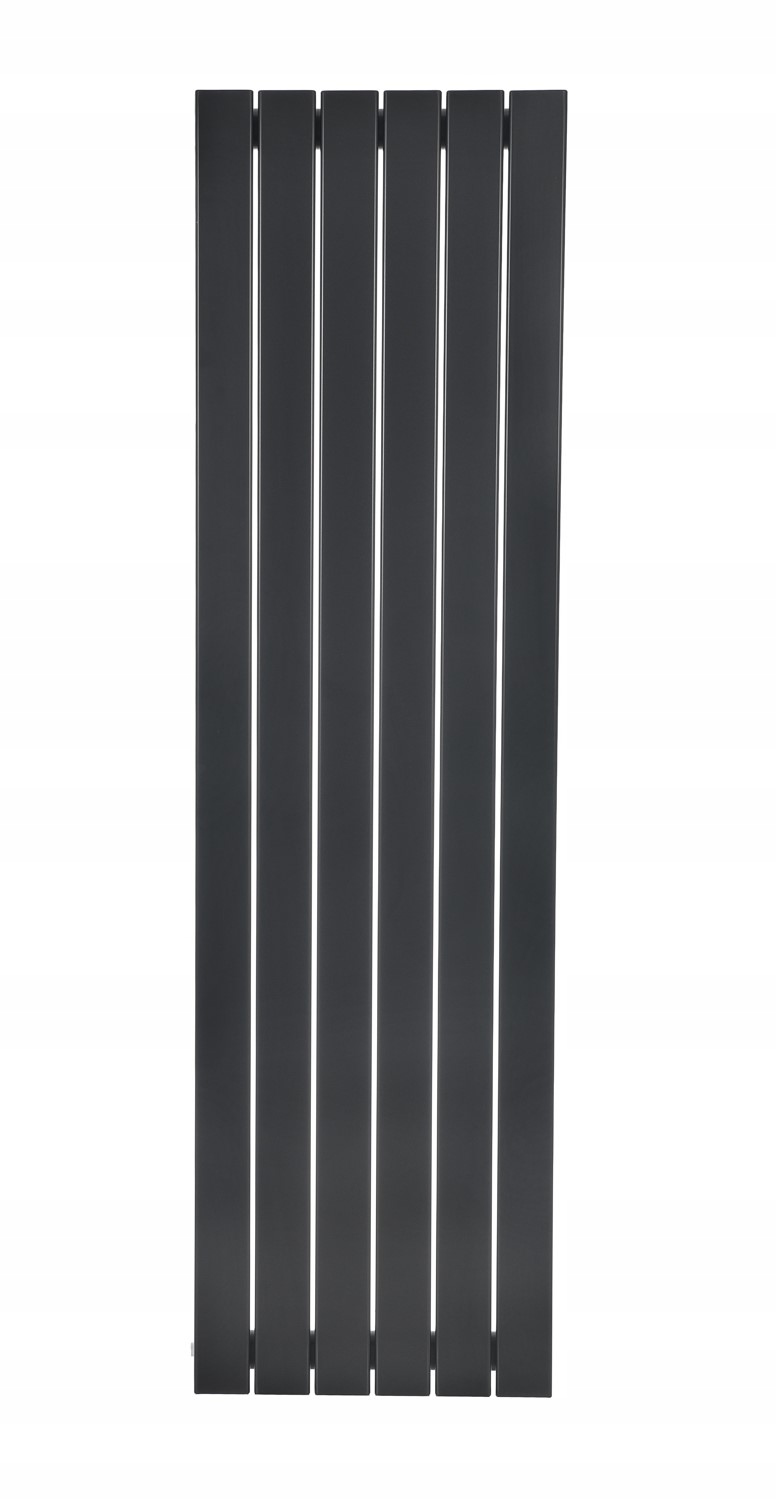 Dekoratívny kúpeľňový panelový radiátor Lotus 160x45 Čierna prípojka 50 mm