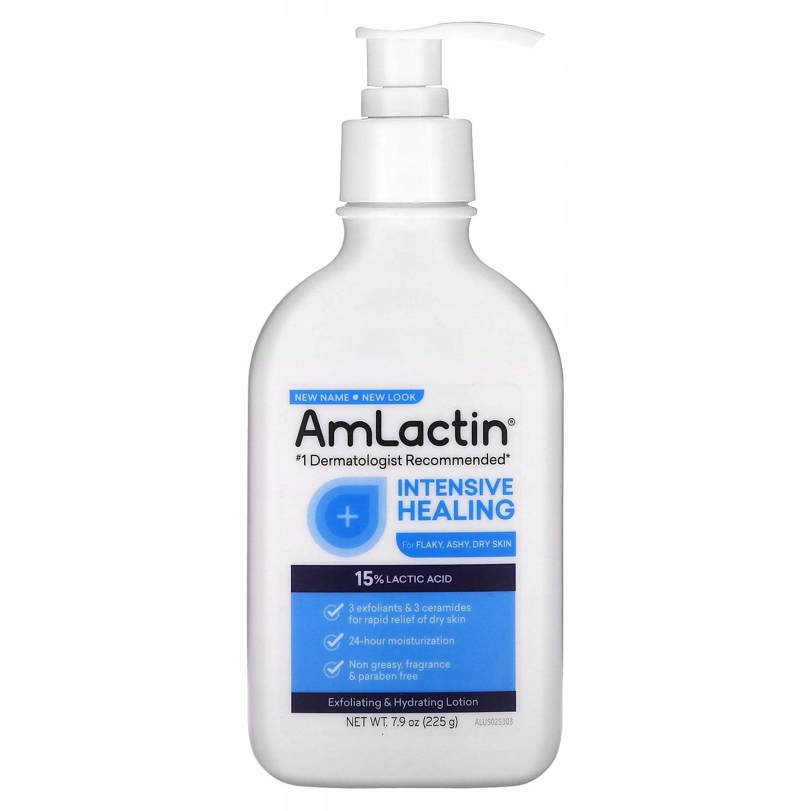 AmLactin, Exfoliating & Hydrating Lotion, Intensive Healing, 7.9 oz 225g
