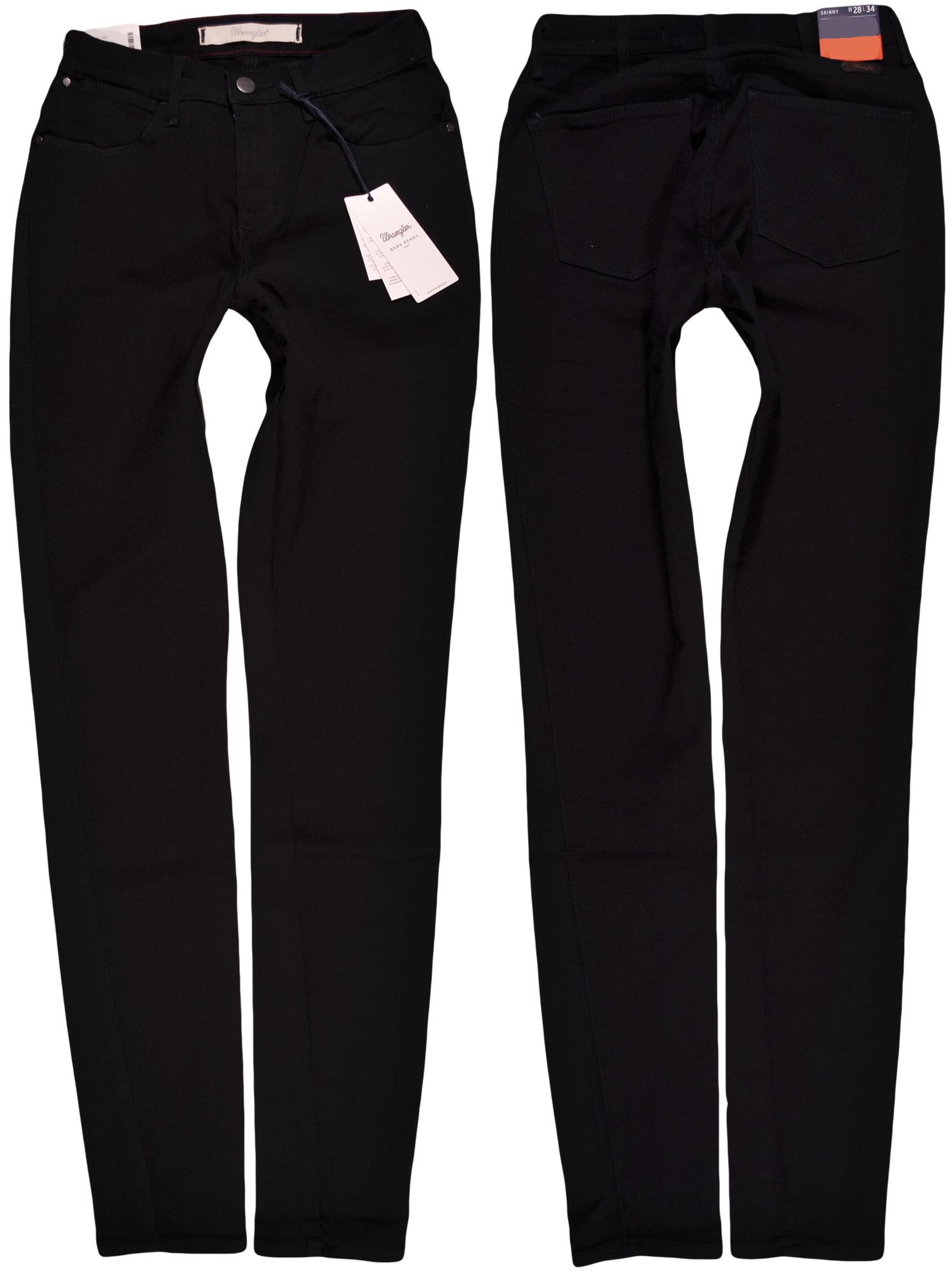 Wrangler kalhoty navy High Skinny_ W28 L32