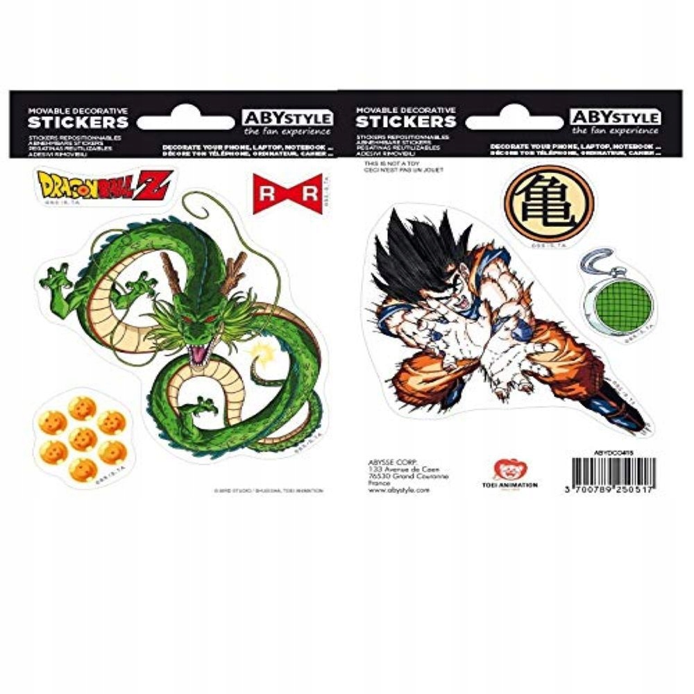 

Dragon Ball -naklejki 161 CM/ 2 Sheets Dbz/ Shenro