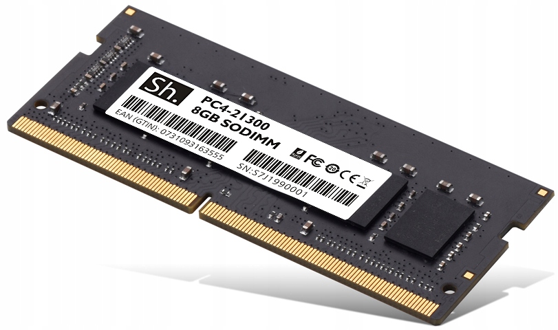 

Pamięć Ram do laptopa Sh. DDR4 Sodimm 2666mHz 8GB
