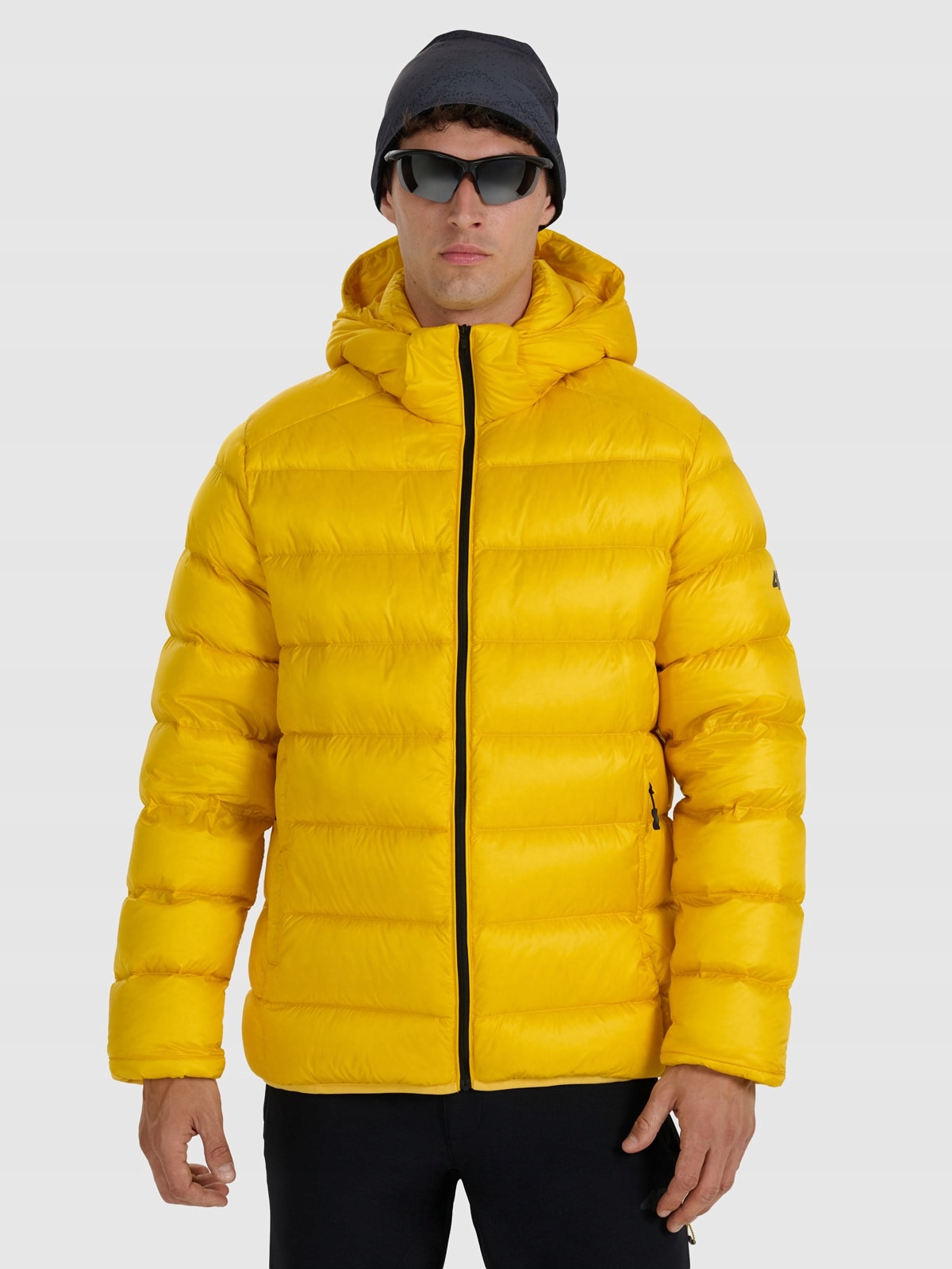 Pánská Zimní Lyžařská Péřová Bunda 4F Přírodní Peří TDJAM0733 AW25 3XL