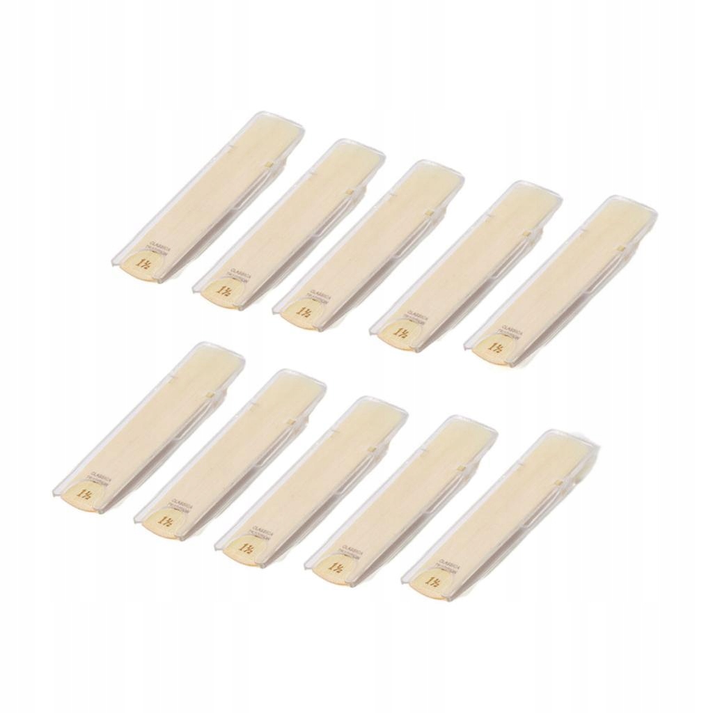 10 stroików do saksofonu altowego z indywidualnym etui Accs Części zamienne o wytrzymałości 1,5