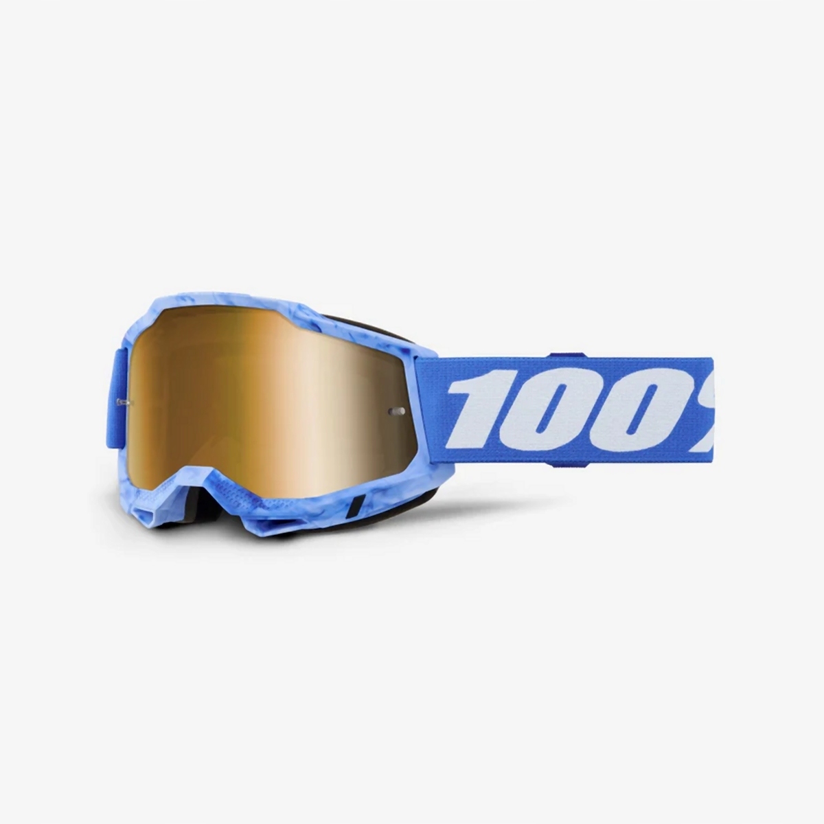 100 % Okuliare Model Accuri 2 Sursi Mirror True Gold Lens Farba Modrá
