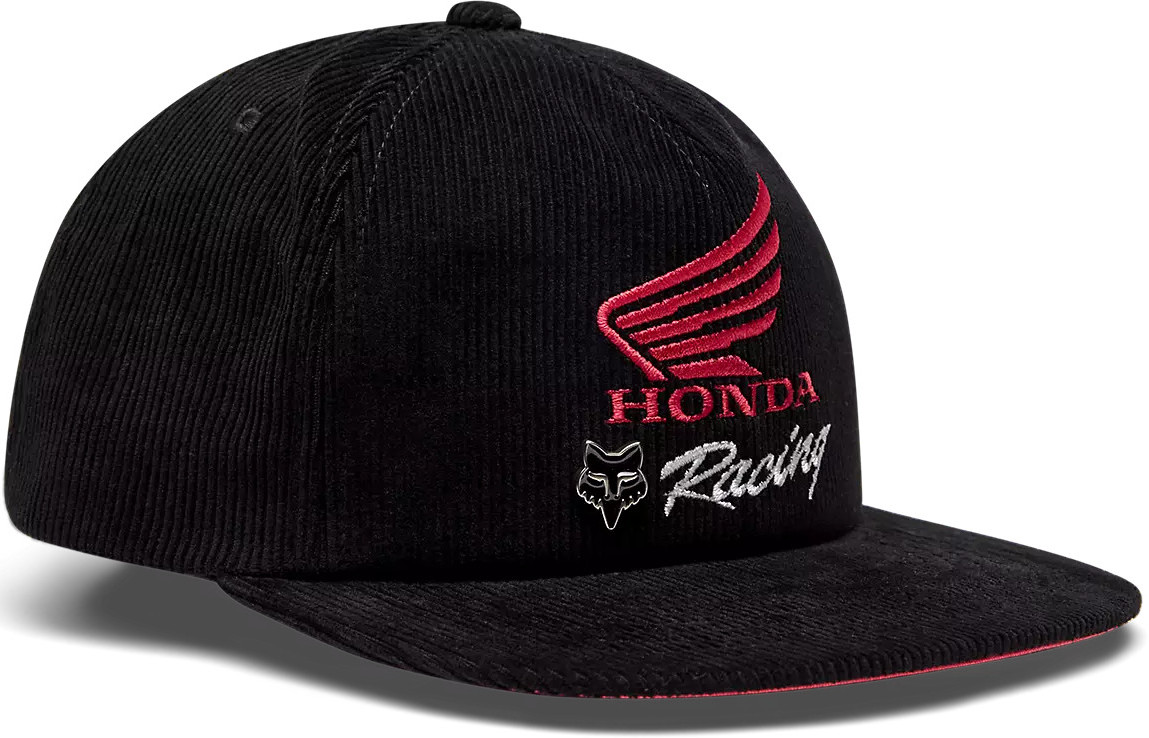 kšiltovka Snapback Fox Honda Adjustable Hat černá
