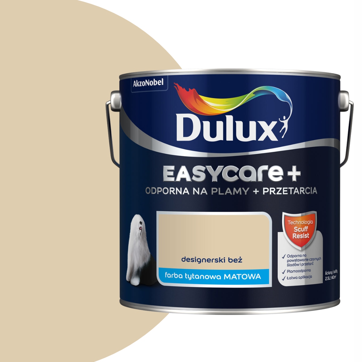 Dulux EasyCare Plus 2,5L Designový béžový