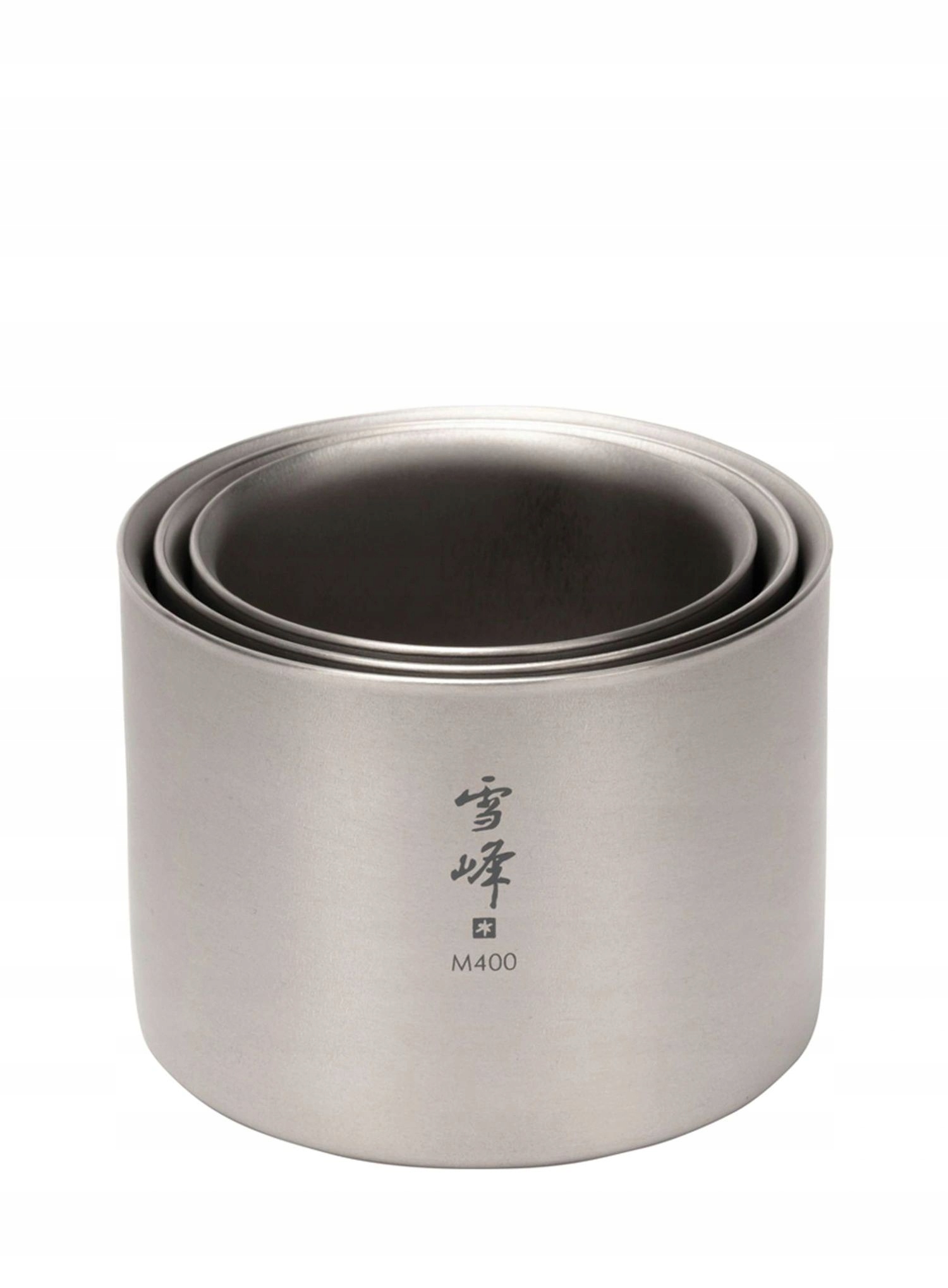Kubek termiczny Snow Peak Titanium Double Wall M 400 ml Stacking Mug
