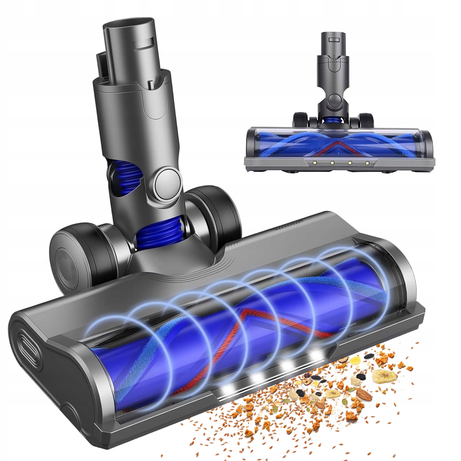 Szczotka Kompatybilna Z Dyson V6 DC59 DC61 DC62 DC74 Led Turbo