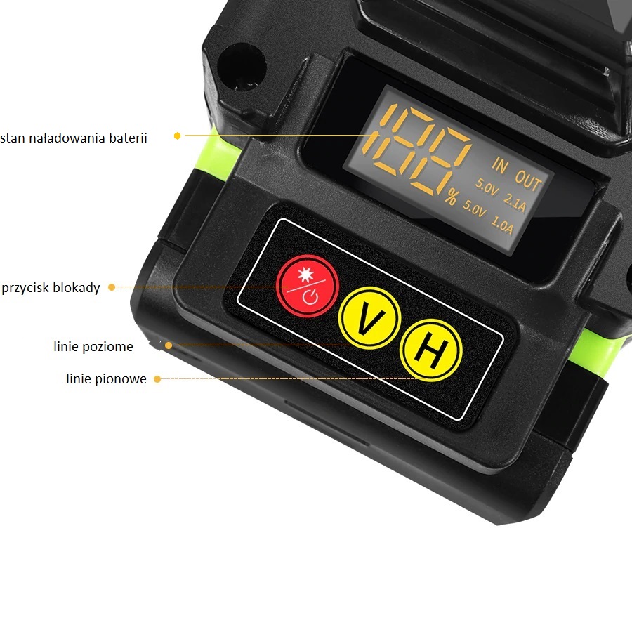 LASER KRZYŻOWY HILDA 4D 16 LINII ZESTAW PANEL EAN (GTIN) 42654803