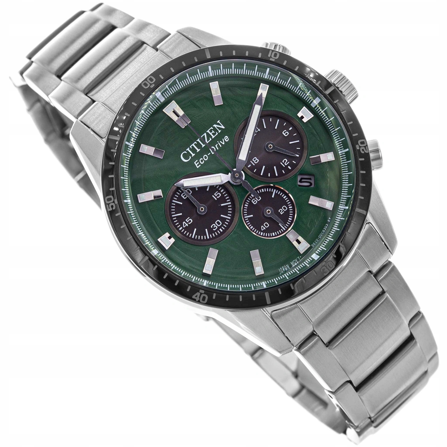 Pánské Hodinky Citizen CA4624-56X Modern Chrono Stříbrné Na Náramku 10 Barů