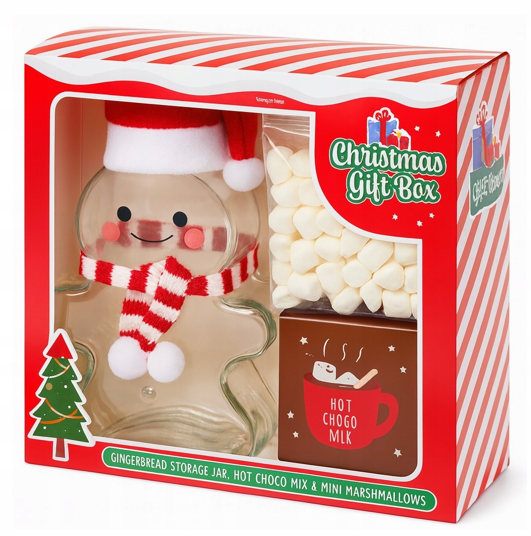 Levně Vánoční Sada Pro Přípravu Horké Čokolády S Marshmallows