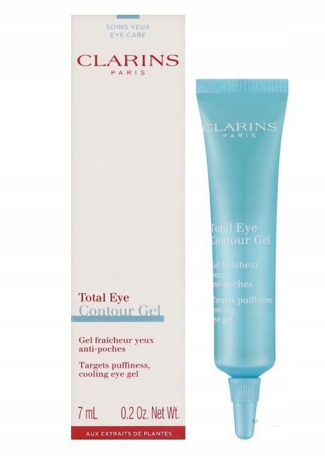Clarins Total Eye Contour Gel gel proti otokům a stínům