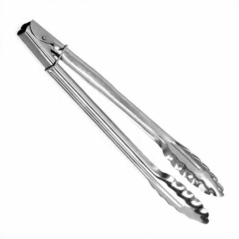 

Metalowe Szczypce Kuchenne Do Grilla Mięsa 28,5CM