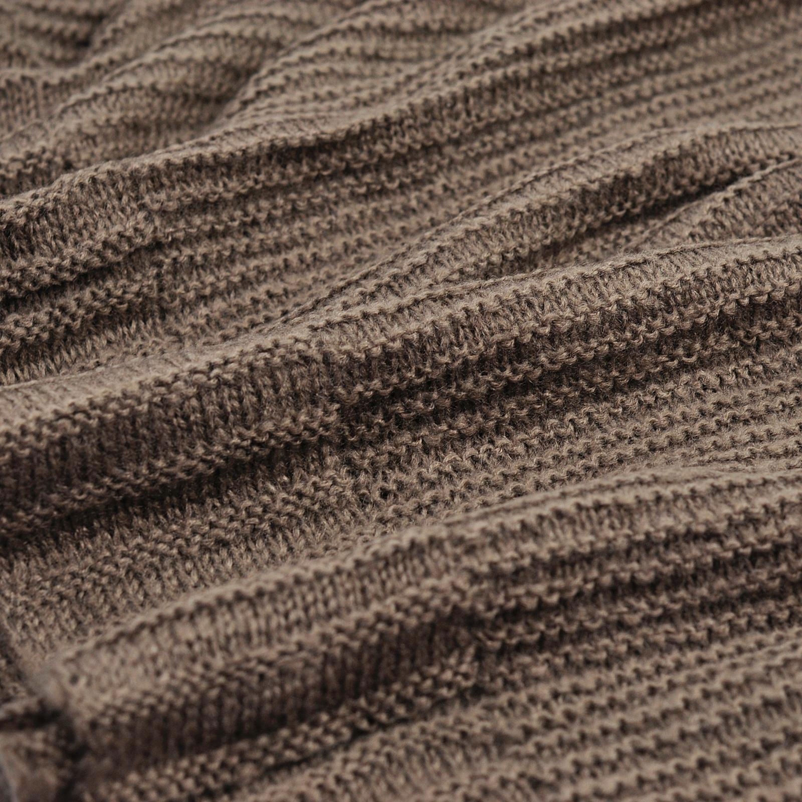 SALE-%ardzo długi SZALIK z POMPONAMI sz1872-3 Materiał dominujący inny