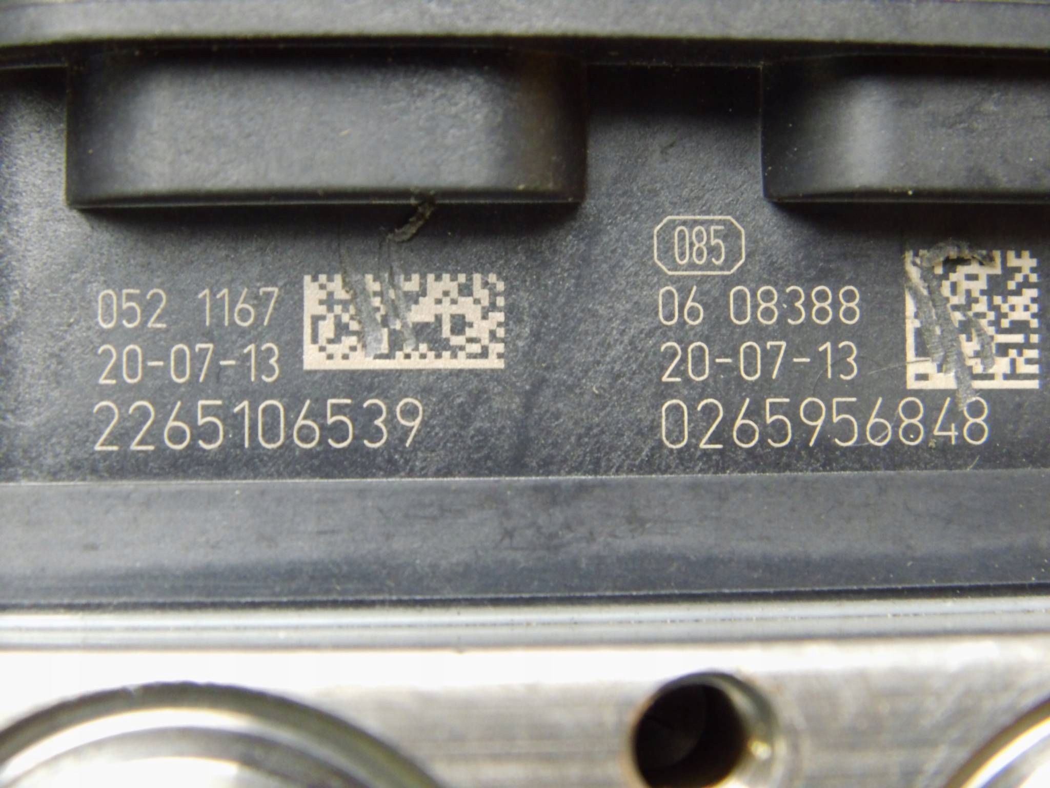 Toyota Yaris IV Pompa ABS 0265291674 0265956848