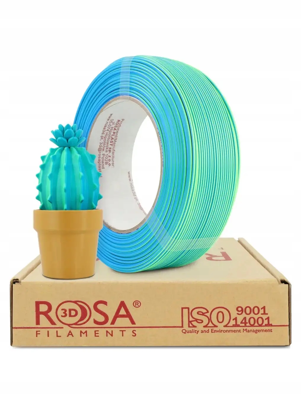 Filament PLA Rosa 3d 1,75 mm 500 g wielokolorowy