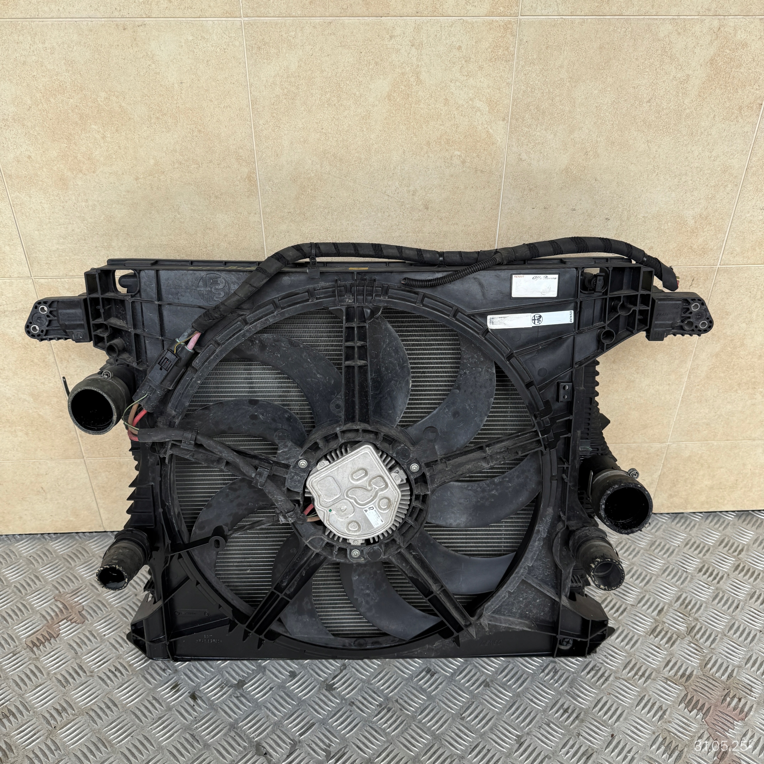Radiateur Complets ALFA ROMEO GIULIA 2.2. JTD 2017 ROK