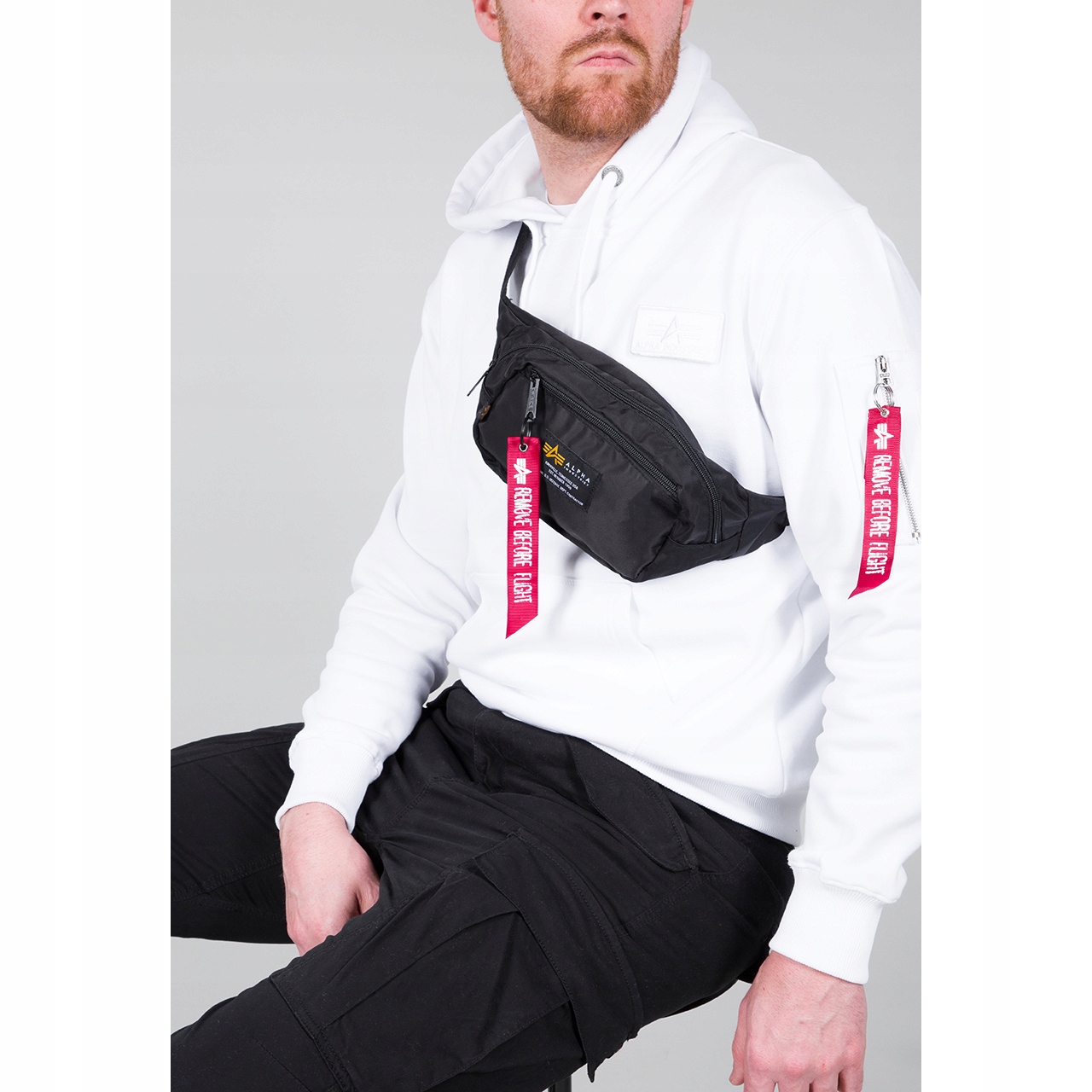 Ledvinka Crew Waist Bag černá