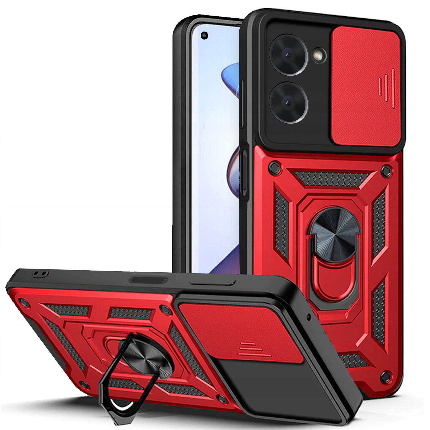 

Case Ring Obudowa Etui Pancerne do Realme 10 (4G)
