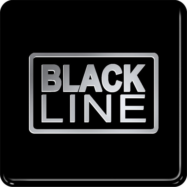 

Black Line Naklejka Niklowana Żywica