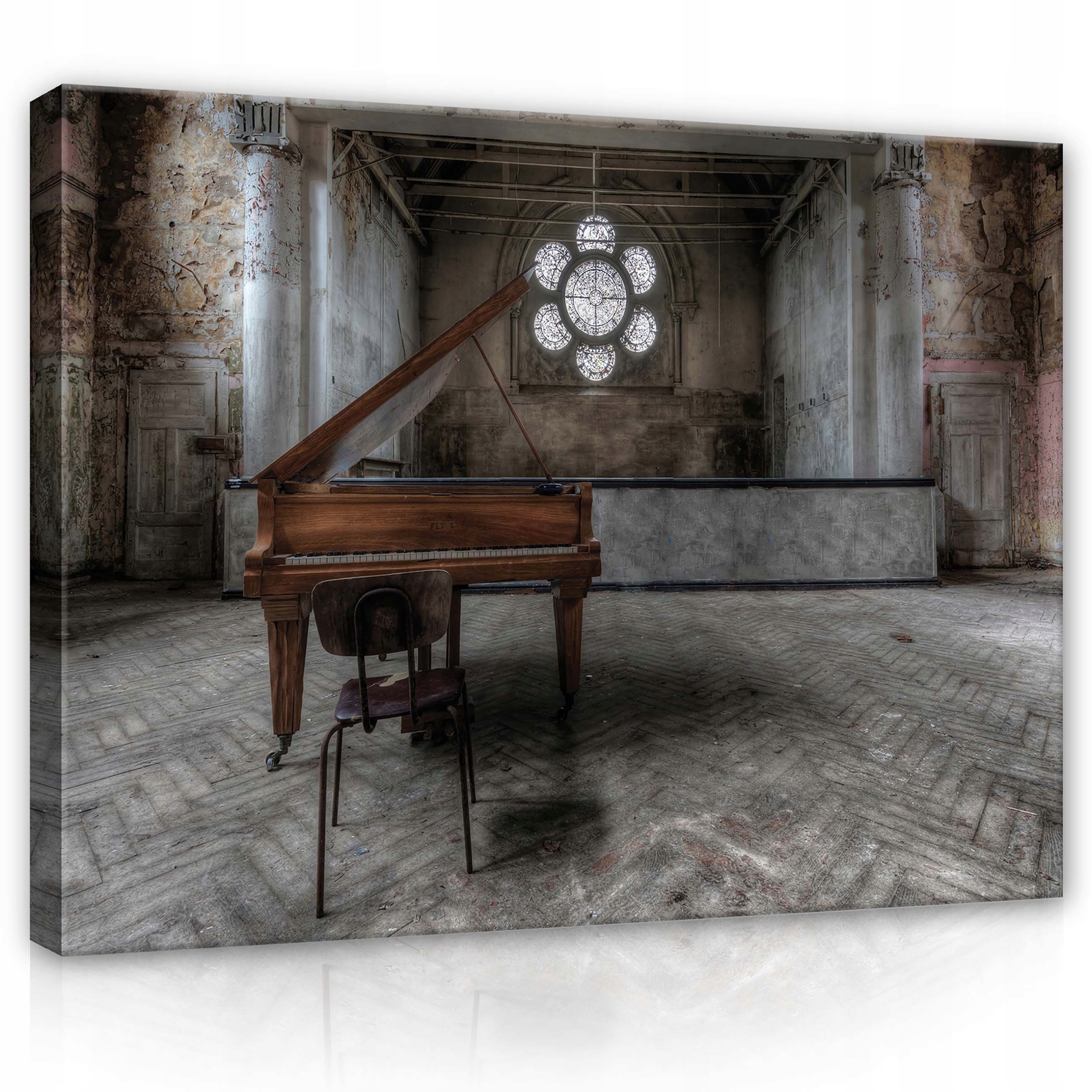Obraz 80x60 Opuštění melancholie nostalgie ticho ruina čas architektura