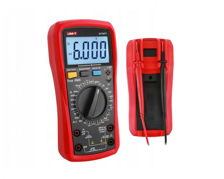 Automobilový Měřič 1000V Ut 107 Uni-t+