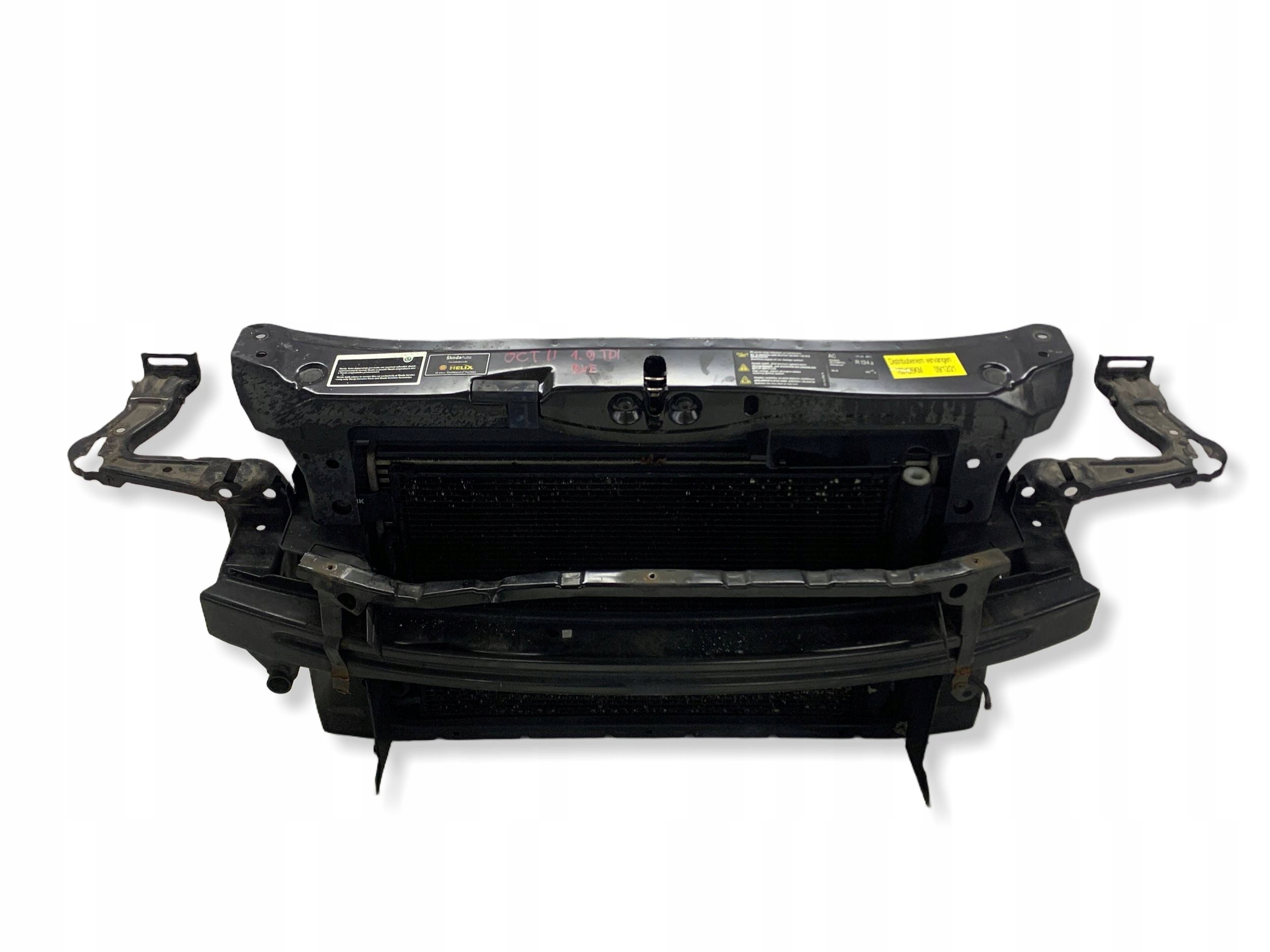 support panel for radiators pillar radiator SKODA OCTAVIA II (2008-2013) 1.9 TDI BXE