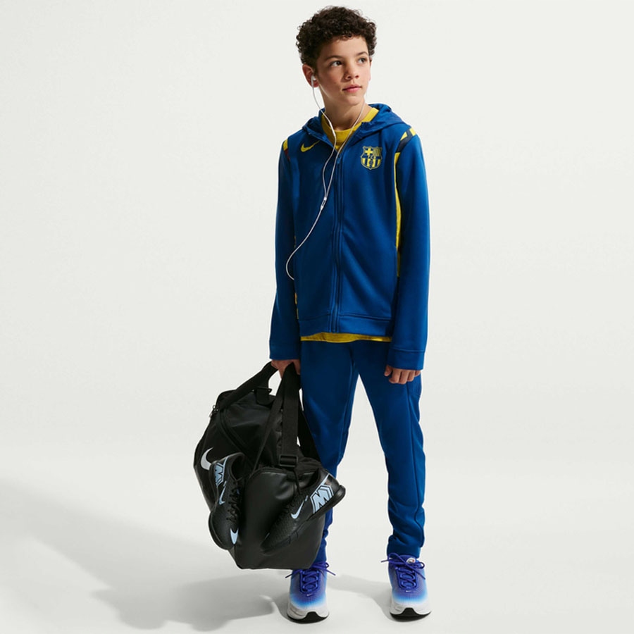 Nike Fc Barcelona 2025/26 Junior [L [147-158]] Teplákovka dětský modrý