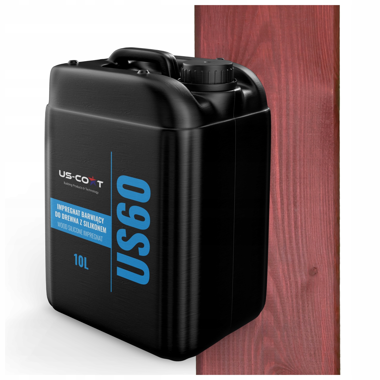 Dekoratívny Dekoračný Impregnátor Na Drevo So Silikónom 2v1 10L Farba Čerešne