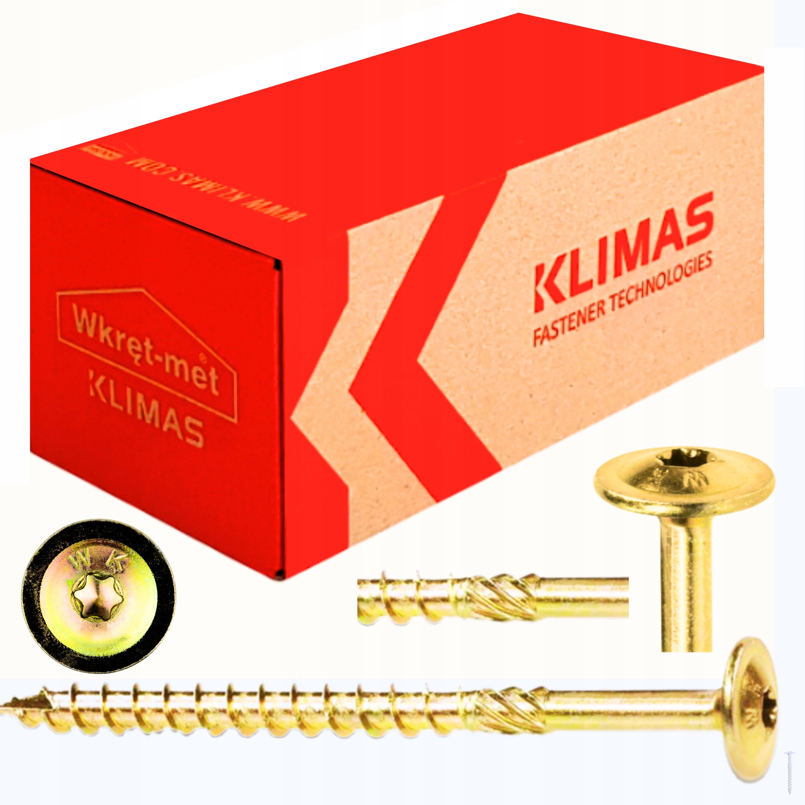 

Wkręty Ciesielskie 8x220 Torx Talerzowe 50 szt