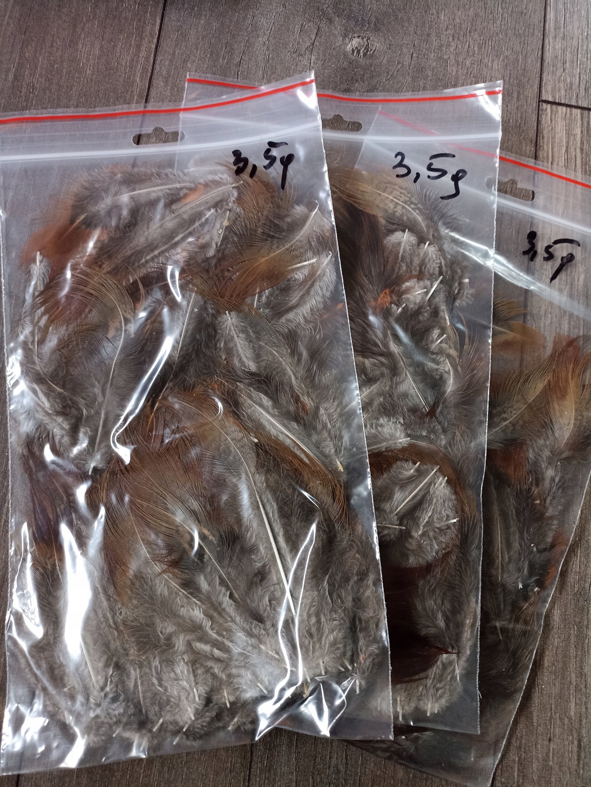 Pióra bażanta/ Pheasant Long Brown Rump Feathers