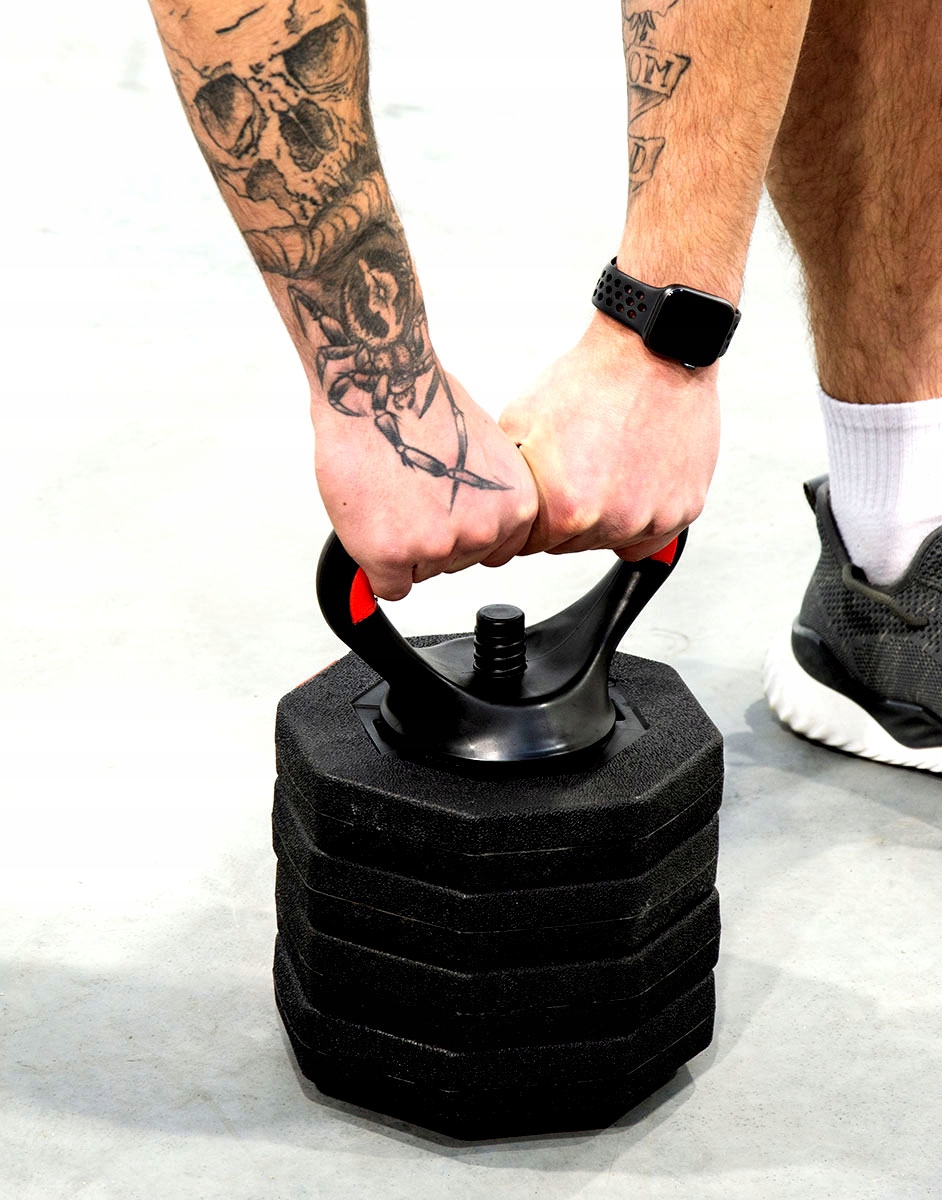 Kettlebell Regulowany Do Ćwiczeń Fitness 10KG Model 1039176